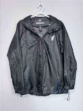 Stormtech Performance Black Windbreaker Jacket XL Badass